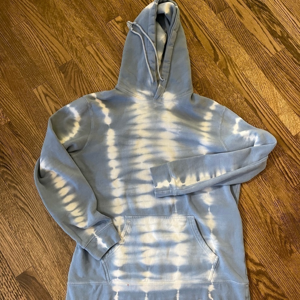 PacSun Blue Tie Dyed Hoodie - Picture 12 of 12